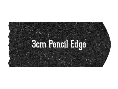 3cm Pencil Edge